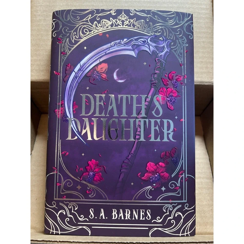 Death's Daughter by S.A Barnes Fairyloot April 2026 Romantasy Exclusive Edition